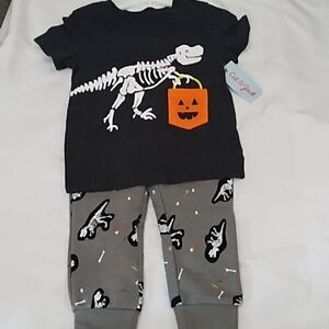 NWT C&J 2pc Halloween Set Sz3T